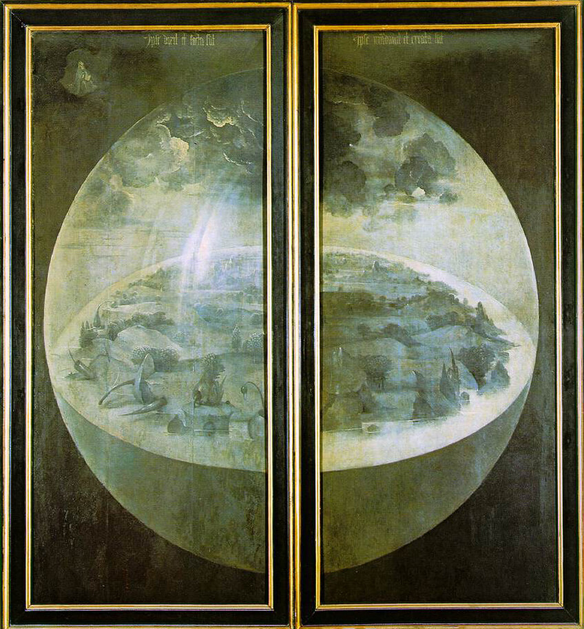 Creation of the World up to the Third Day Bosch